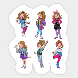 Courtney Moore - American Girl Sticker